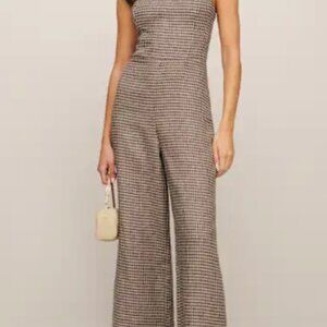 Reformation linen jumpsuit